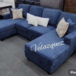 ✅️✅️3-PC Sectional with Dual Chaise & USB Ports✅️✅️