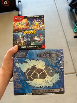Sealed Pokémon - Stellar Crown & Surging Sparks