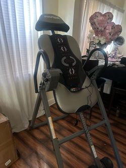 heat massage inversion table