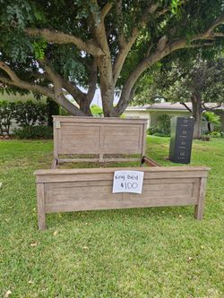 California King Bed Frame $100