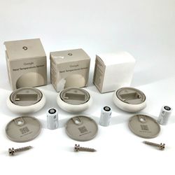 3-PACK Google Nest Temperature Sensor (2nd gen) GA05552-US - Porcelain