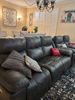 Power Reclining Couch and Loveseat $300 OBO