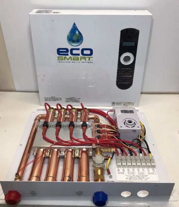 ecosmart 36 kw 240v self-modulating electric tankless water heater