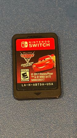 Nintendo switch Cars 3 Driven to Win game