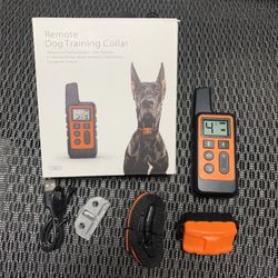 Waterproof Dog Training Barking Shock Collars for with Remote
