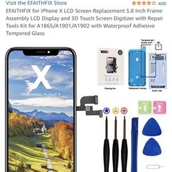 iPhone X Screen Replacement Kit 