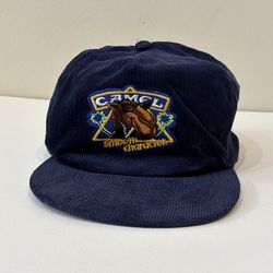 Vintage 90s navy joe camel hat