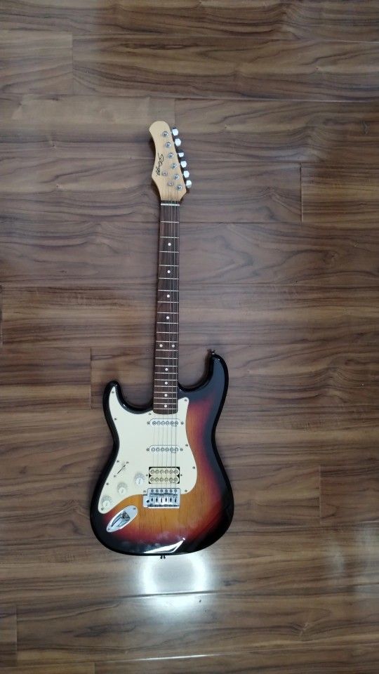 Stagg Strat Left Handed Guitar Fender