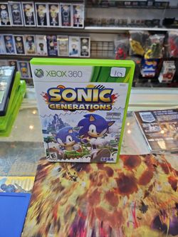 Sonic Generations (Microsoft Xbox 360, 2011) Complete