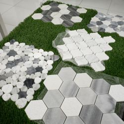  ️🔥🔥‼️🔥🔥‼️(Tampa Bay) Mosaicos Mosaic Hexagon Antislipery , Mosaicos antiresbalante Para Duchas Y Regaderas 