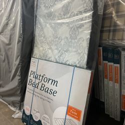 New twin mattress comes with new twin platform frame