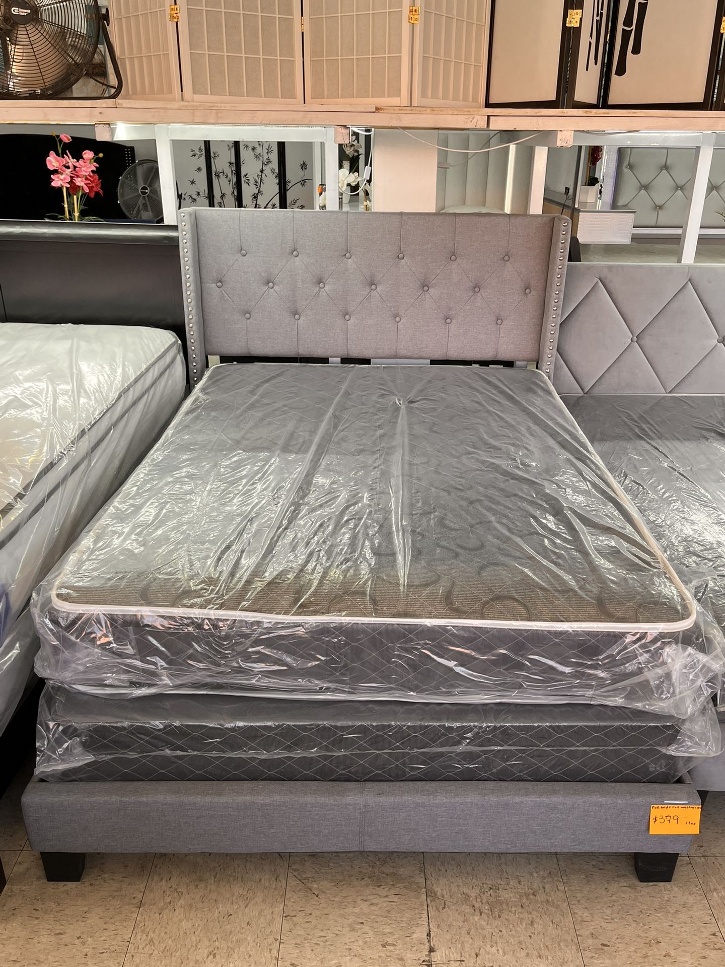 Best Price In Town! Full Bed + Mattress + Box Spring NEW,All Products : American Fashion Style Bags On Sale