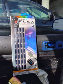 ARGB LED Flex Strip Lights 4-Pack 9"
