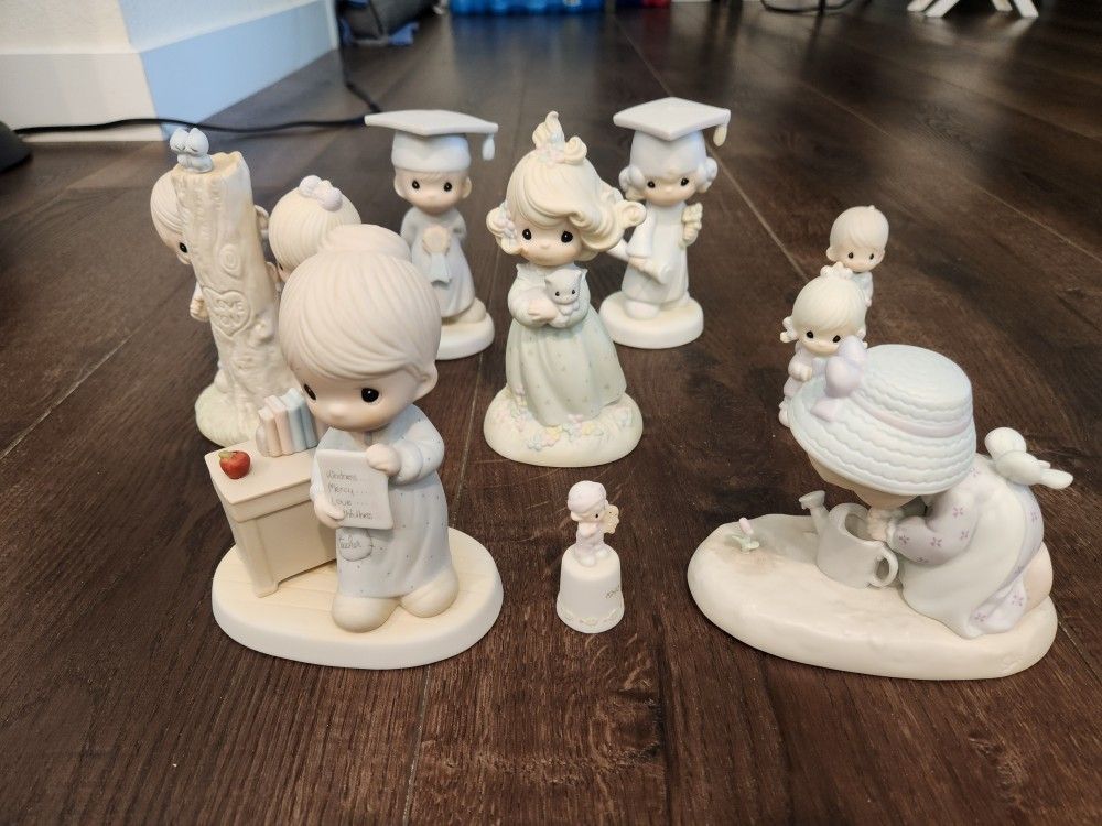 Precious moments figurine 9 pcs all for $10