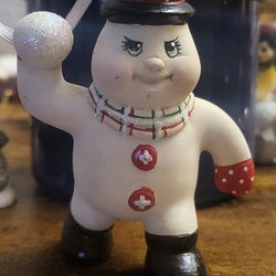 Vintage snowman ornament