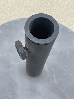 Patio Umbrella Base with Pole Sleeve