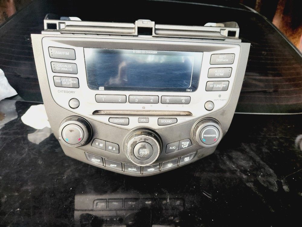 Honda Accord Radio 03-07