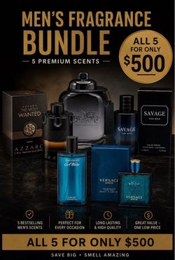 Men's Fragrance Bundle – 5 Premium Scents
