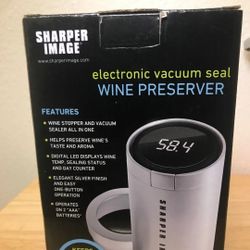 Electronic Vacuum Seal Wine Preserver 