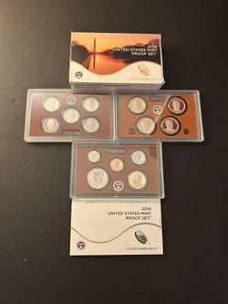 Coins – 2014S Brilliant Uncirculated Proof Set in Original Mint Packaging – Total 14 coins $31