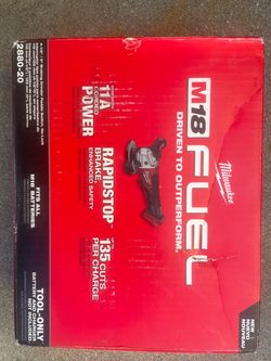 Milwaukee M18 FUEL 18V Lithium-Ion Brushless Cordless 4-1/2 in./5 in. Grinder w/Paddle Switch (Tool-Only)