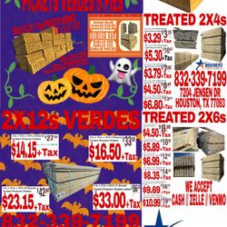 Pickets Verdes SOLO $1.57+Tax