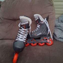 Kids roller hockey skates