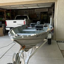 Gregor Welded 13.5 Ft Fishing Boat