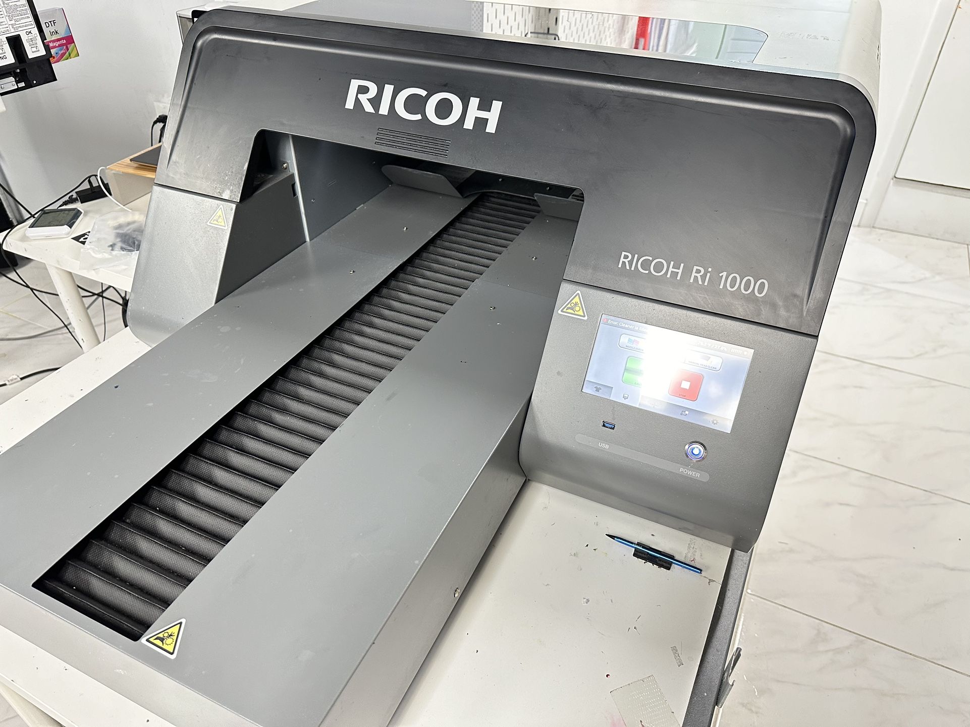 DTG Printer Ricoh Ri 1000 Direct to Garment and Direct to Film Printer