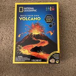 National Geographic “Build Your Own Volcano “ Great Birthday Gift