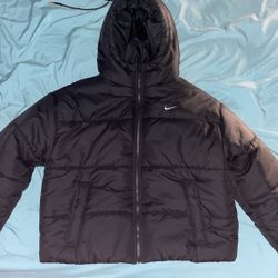 Women’s Black Nike Puffer