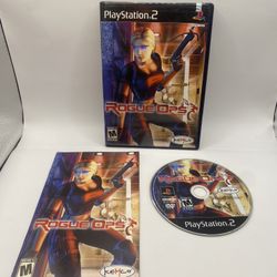 Rogue Ops Sony PlayStation 2 PS2 Game Complete With Manual Tested CIB Authentic