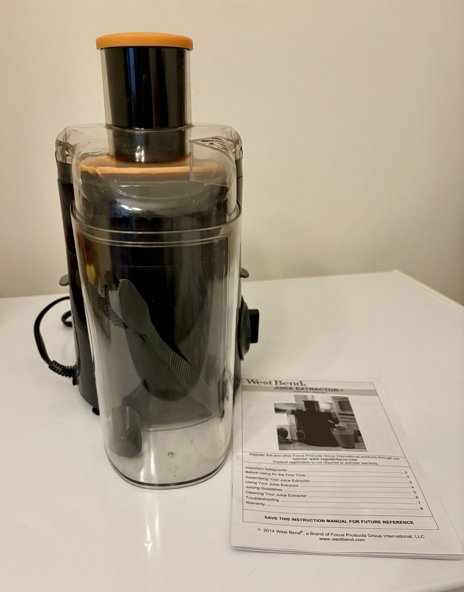 WestBend Juice Extractor
