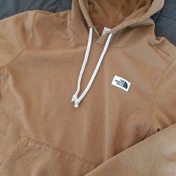 Tan Northface hoodie