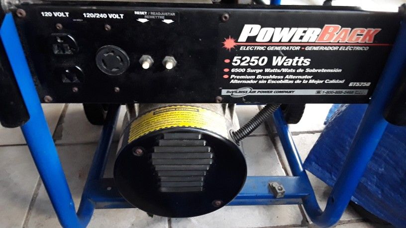 Powerback Generator
