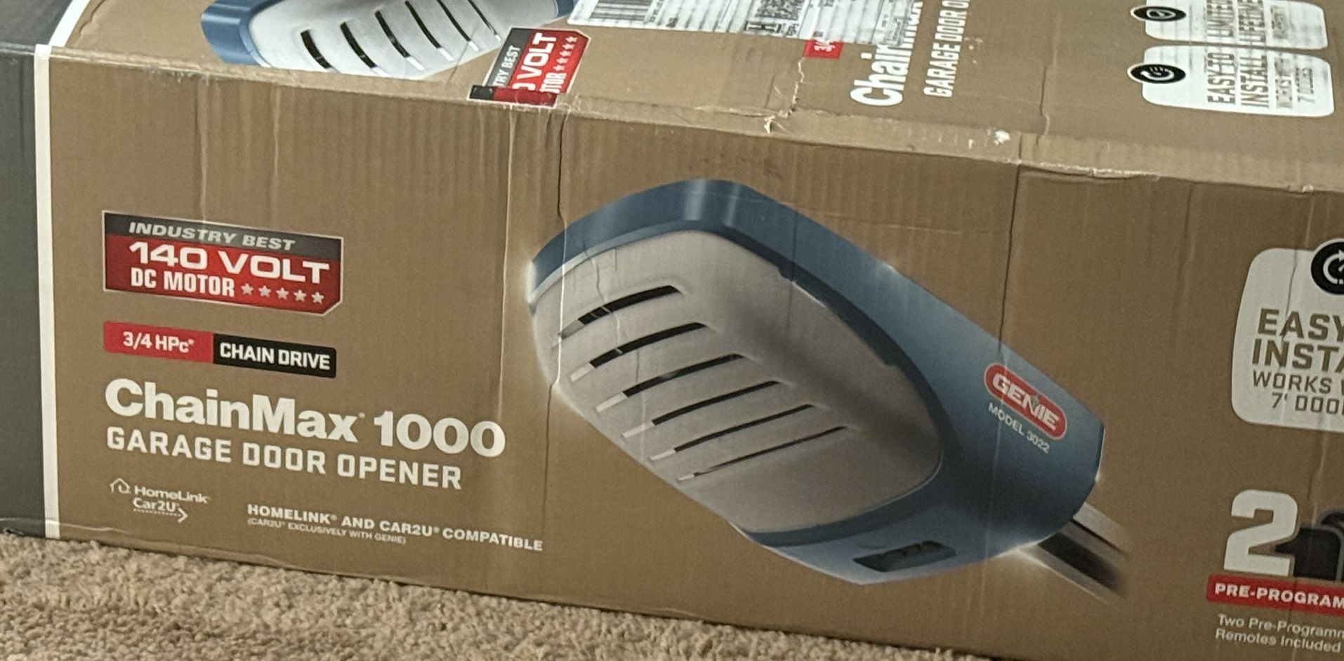 Garage door opener NEW In Box
