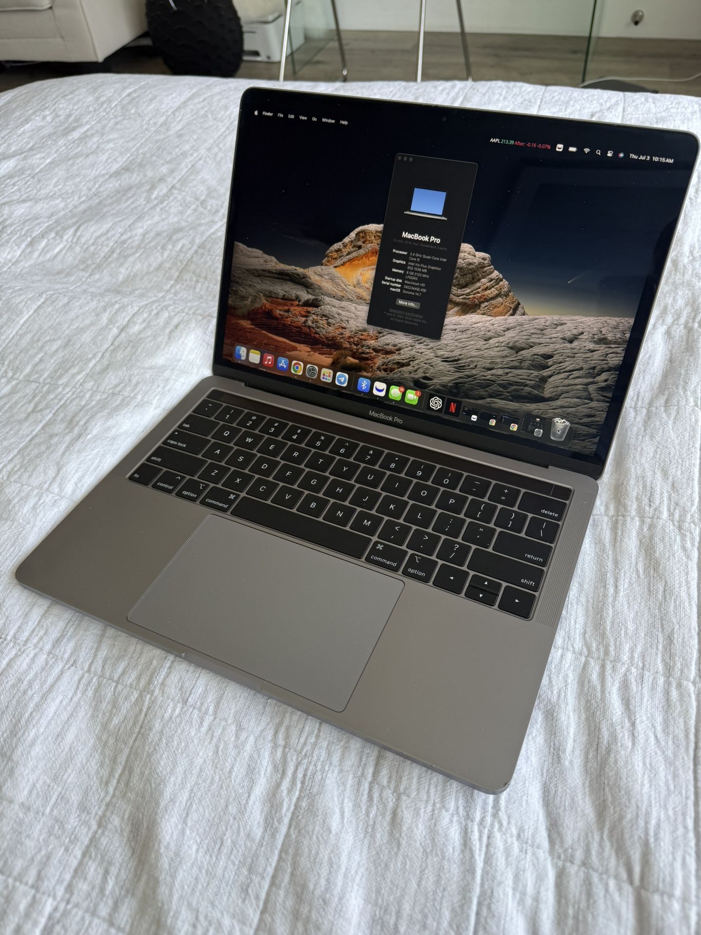 MacBook Pro 13 Inch 2019