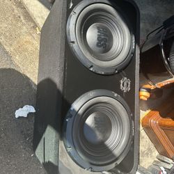 bassworx alpine subwoofers dual 