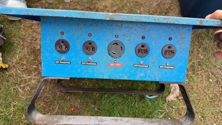 GFI Protected Power Distribution Box 30A 250V