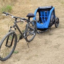 Schwinn Bike Double Trailer - Sparingly Used