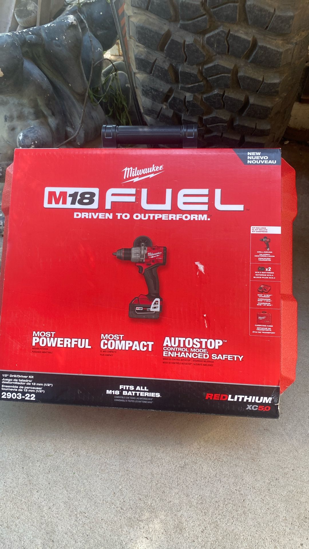 Milwaukee 2903-22 1/2” Drill/Driver Kit
