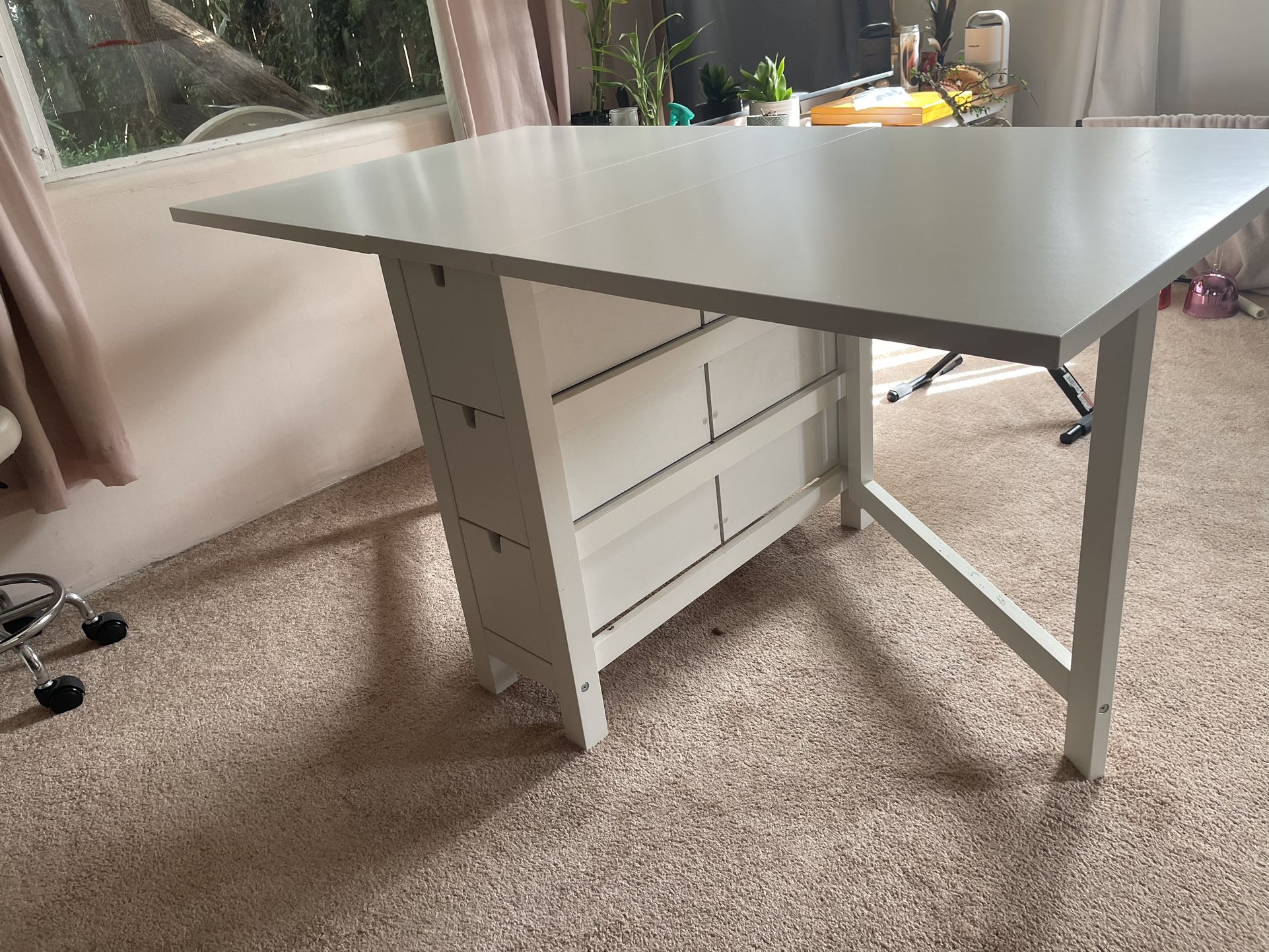 Gateleg Table - IKEA Norden - White