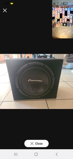 Pioneer Sub Speaker