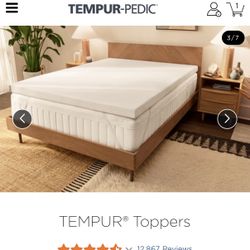 NEW Tempur-Pedic TEMPUR-Adapt + Cooling KING Topper – 3” 