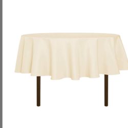 Round Table Cloth  60”