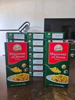 23 boxes of Macaroni & Cheese