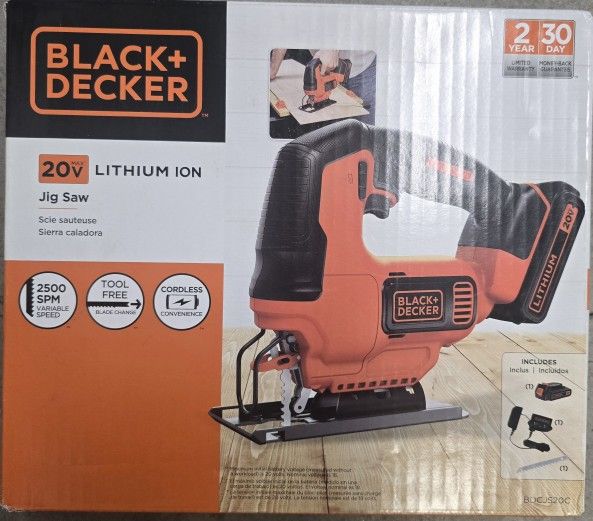 Jigsaw Black And Decker Wireless