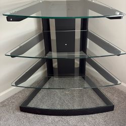 Glass Corner Shelf
