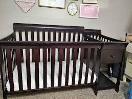 Baby Crib With Changing Table