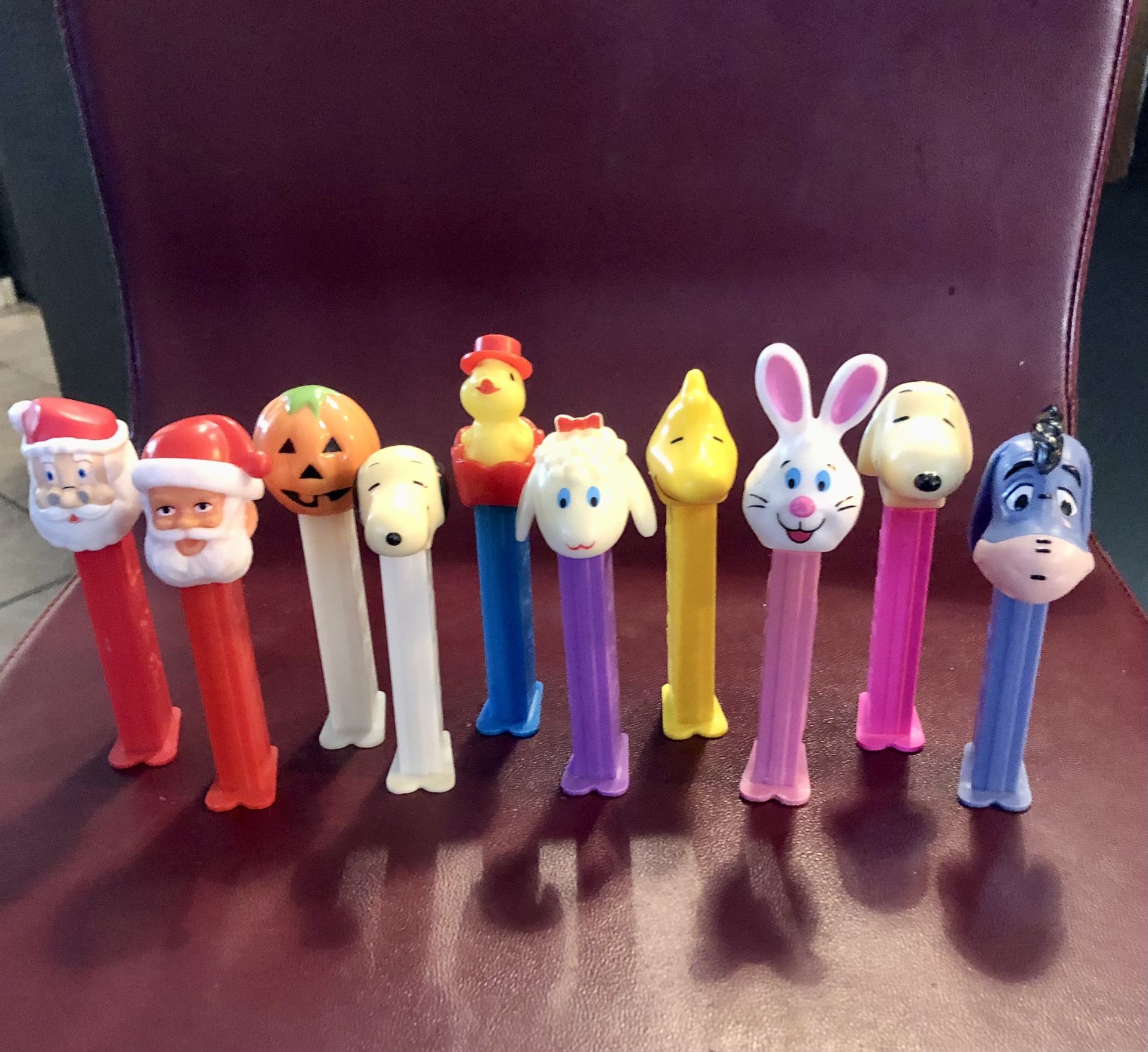 10 Vintage Pez Candy Dispensers Collection Made in Slovenia & Hungary